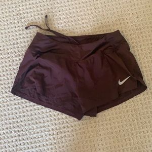 Nike Maroon Athletic Shorts